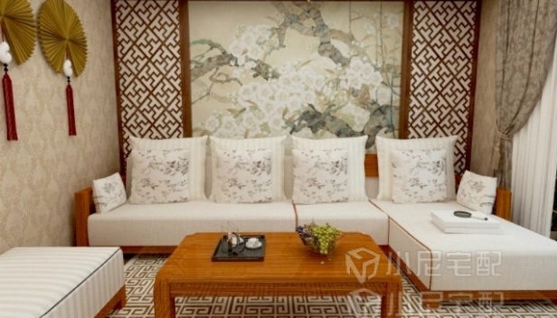 78㎡/三室兩廳一衛(wèi)/新古典