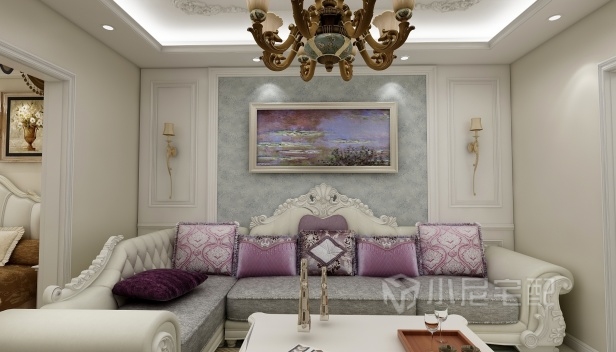 60㎡/一室一廳一衛(wèi)/歐式 60㎡/一室一廳一衛(wèi)/歐式