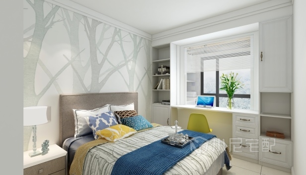 130㎡/三室兩廳兩衛(wèi)/美式