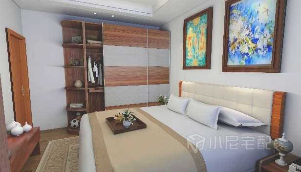 83㎡/兩室兩廳一衛(wèi)/中式