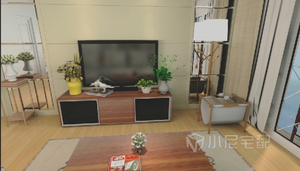 87㎡/兩室兩廳一衛(wèi)/現代