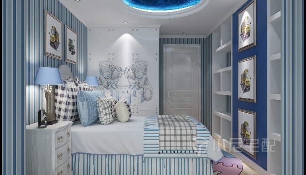 128㎡/三室兩廳兩衛(wèi)/歐式