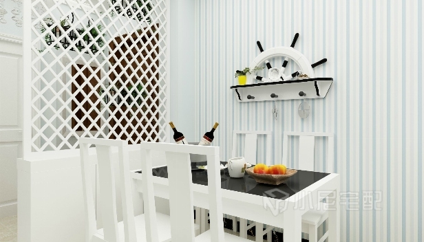 120㎡/三室一廳一衛(wèi)/地中海