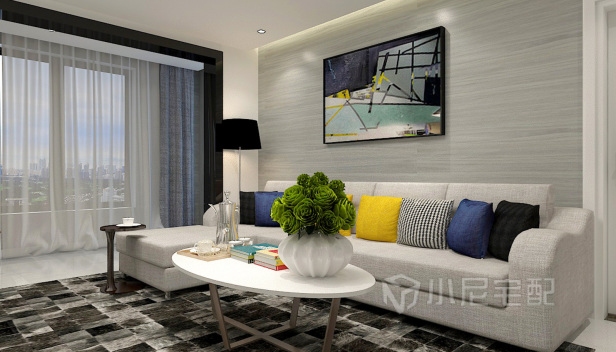 89㎡/兩室兩廳一衛(wèi)/簡(jiǎn)約