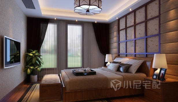 130㎡/三室兩廳一衛(wèi)/中式 130㎡/三室兩廳一衛(wèi)/中式