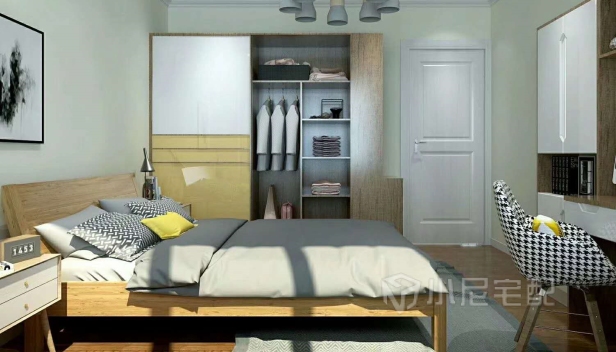 80㎡/兩室一廳一衛(wèi)/簡約 80㎡/兩室一廳一衛(wèi)/簡約