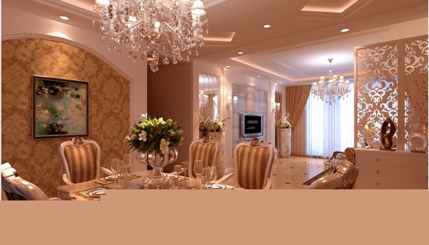 136㎡/三室兩廳兩衛(wèi)/歐式