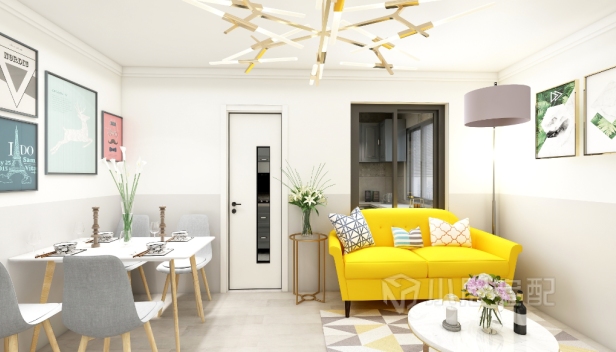 70㎡/兩室一廳一衛(wèi)/簡約 70㎡/兩室一廳一衛(wèi)/簡約