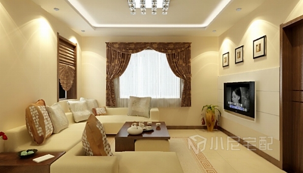 90㎡/三室兩廳一衛(wèi)/簡約